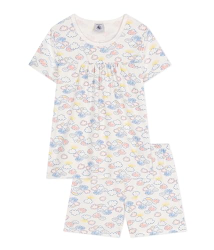 Petit Bateau Mädchen A09R8 Pyjacurt, Marshmallow/Multico, 12 Jahre Petit Bateau Mädchen A09R8 Pyjacurt, Marshmallow/Multico, 12 Jahre von Petit Bateau