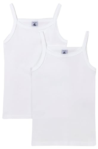 Petit Bateau Mädchen A01f9 Hosenträgerhemden, Variante 1 (Neu), 6 Jahre EU von Petit Bateau