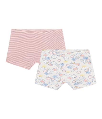 Petit Bateau Mädchen A0AA9 Shorties, Variante 1, 12 Jahre (2er Pack) von Petit Bateau