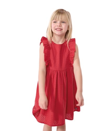 Petit Bateau Mädchen A0CNQ Ärmelloses Kleid, SPI, 6 Jahre von Petit Bateau