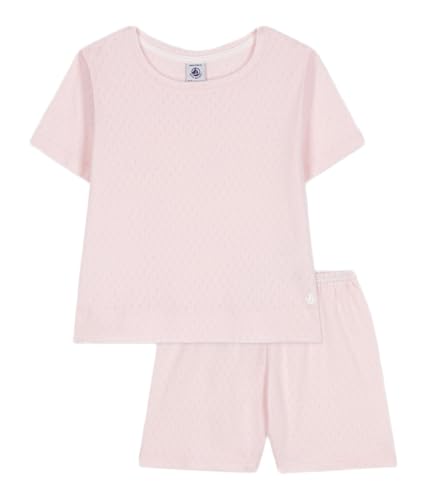 Petit Bateau Mädchen A0CUW Pyjacourt, Rosa, 3 Jahre von Petit Bateau