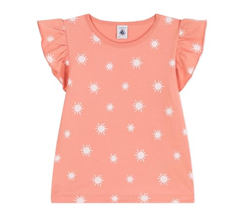 Petit Bateau Mädchen A0D0R T-Shirt, Aprikose/Marshmallow, 8 Jahre Petit Bateau Mädchen A0D0R T-Shirt, Aprikose/Marshmallow, 8 Jahre von Petit Bateau