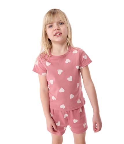 Petit Bateau Mädchen A0D1H Pyjacourt, Rosa/Weiß, 6 Jahre Petit Bateau Mädchen A0D1H Pyjacourt, Rosa/Weiß, 6 Jahre von Petit Bateau