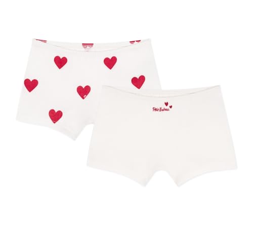 Petit Bateau Mädchen A0DBS Hipster, Variante 1, 3 Jahre (2er Pack) von Petit Bateau