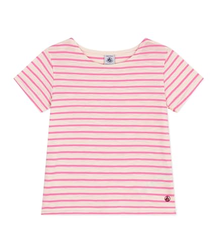 Petit Bateau Mädchen A0A2B T-Shirt, Avalanche/Shocking, 10 Jahre von Petit Bateau