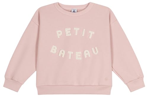 Petit Bateau Mädchen A0A5J Sweatshirt, Saline, 5 Jahre von Petit Bateau