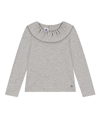 Petit Bateau Mädchen Langarm-T-Shirt, Grau Chaton Chine, 3 Jahre von Petit Bateau