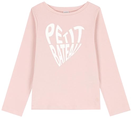 Petit Bateau Mädchen Langarm-T-Shirt, Rosa Saline, 12 Jahre von Petit Bateau