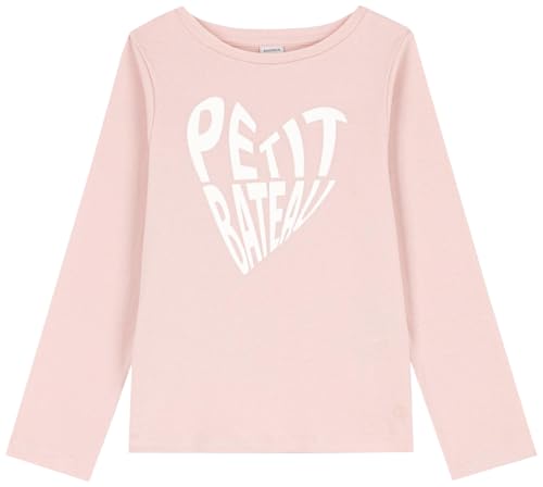 Petit Bateau Mädchen Langarm-T-Shirt, Rosa Saline, 3 Jahre von Petit Bateau
