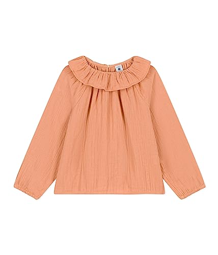 Petit Bateau Mädchen Langarmbluse, Rosa Sienna, 10 Jahre von Petit Bateau