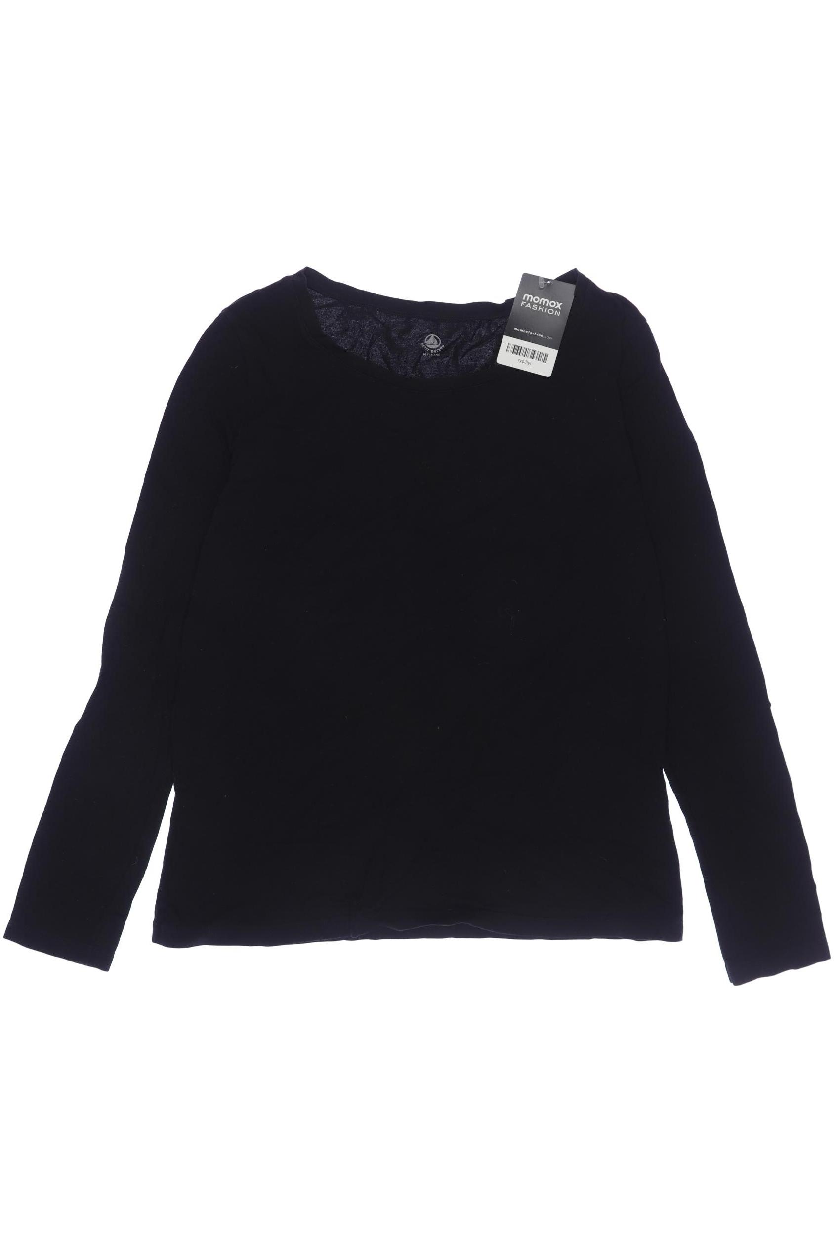 Petit Bateau Mädchen Langarmshirt, schwarz von Petit Bateau