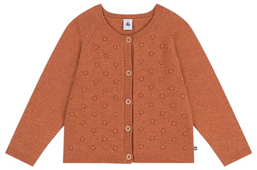 Petit Bateau Mädchen Strickjacke, Braun Ecureuil, 12 Jahre von Petit Bateau