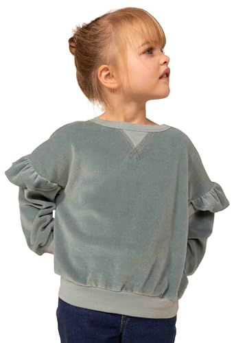 Petit Bateau Mädchen Sweatshirt, Grün Brut, 6 Jahre von Petit Bateau