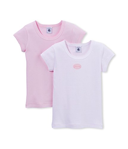 Petit Bateau Mädchen Unterhemd LOT 2P T SHIRTMC Mehrfarbig (SPECIAL LOT 00) 170 von Petit Bateau