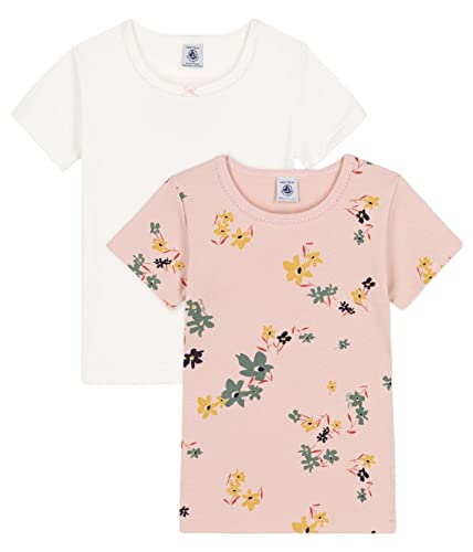 Petit Bateau MädchenKurzarm-T-Shirt (2er Pack) , Variante 1, 6 Jahre von Petit Bateau