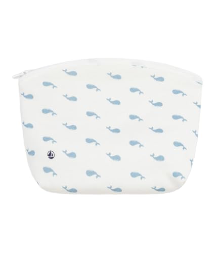 Petit Bateau Pochette bébé en coton imprimé baleines von Petit Bateau