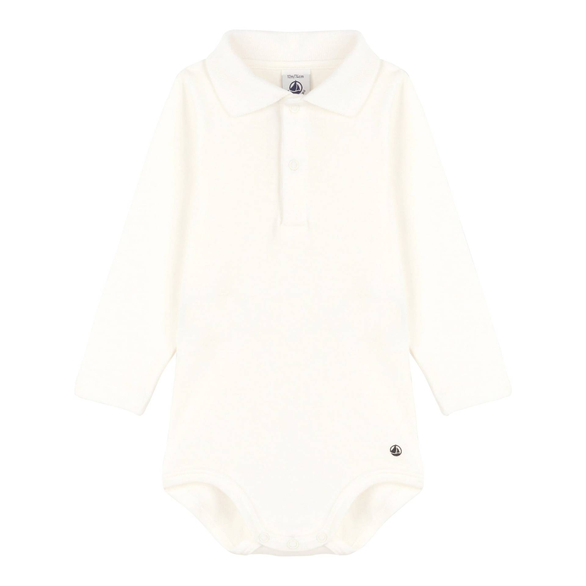 Petit Bateau Polo-Body langarm von Petit Bateau