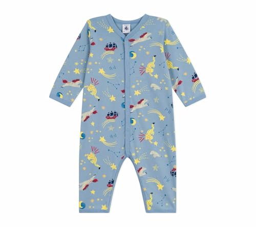 Petit Bateau Pyjama bébé en Coton sans Pieds imprimé von Petit Bateau