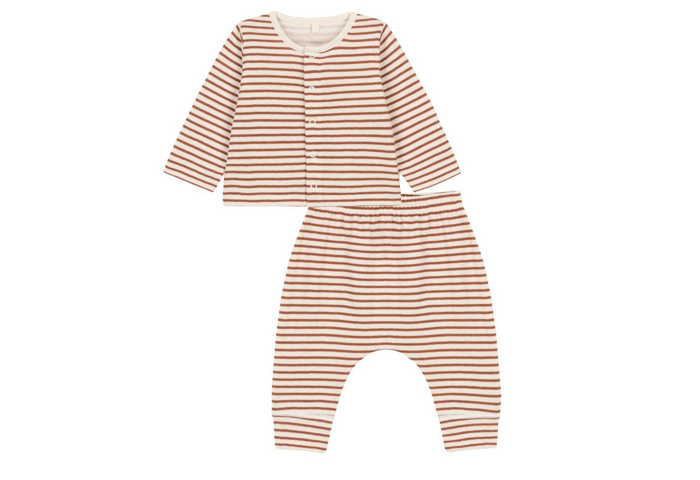 Petit Bateau Relaxanzug Petit Bateau 2-teiliges Baby-Set aus einer Jacke und einer Hose von Petit Bateau