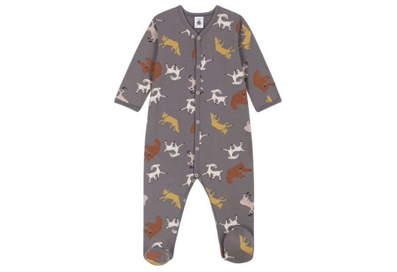 Petit Bateau Strampler Petit Bateau Baby-Strampler mit Tiermotiv aus Baumwolle von Petit Bateau