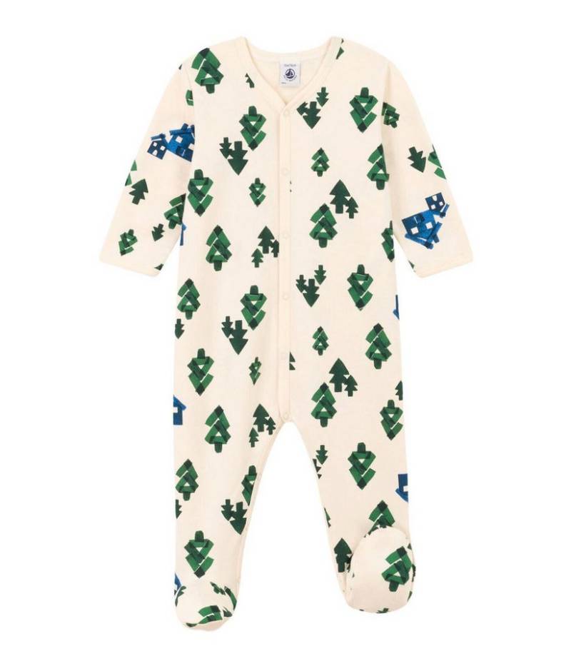 Petit Bateau Strampler Petit Bateau Strampler mitTannenbäumen und Häusern von Petit Bateau