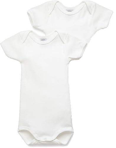 Petit Bateau Unisex BabyKurzarm-Body mit Streifen (2er Pack) , Variante 1, 24 Monate von Petit Bateau