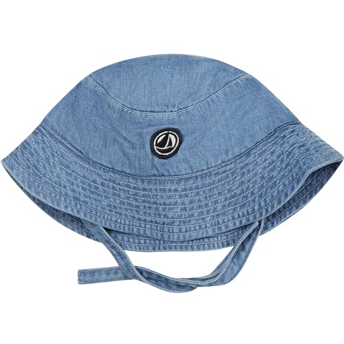 Petit Bateau Unisex Baby A09HX Schlapphut, Denim Clair, 24 Monate von Petit Bateau