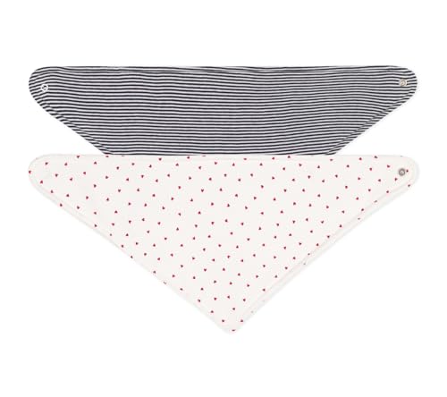 Petit Bateau Unisex Baby A0CEJ Bandanas, Variante 1, Einheitsgröße (2er Pack) von Petit Bateau