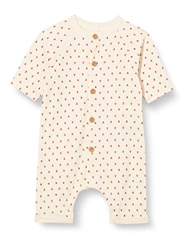 Petit Bateau Unisex Baby Langer Overall, Weiss Avalanche / Mehrfarbig, 0-3 Monate von Petit Bateau