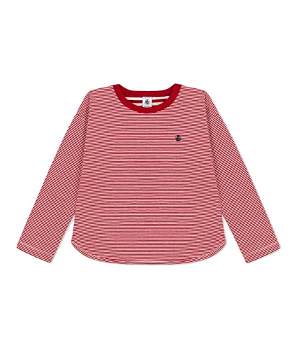 Petit Bateau Unisex Kinder A05bi T-Shirt, Stop/Montelimar, 10 Jahre von Petit Bateau