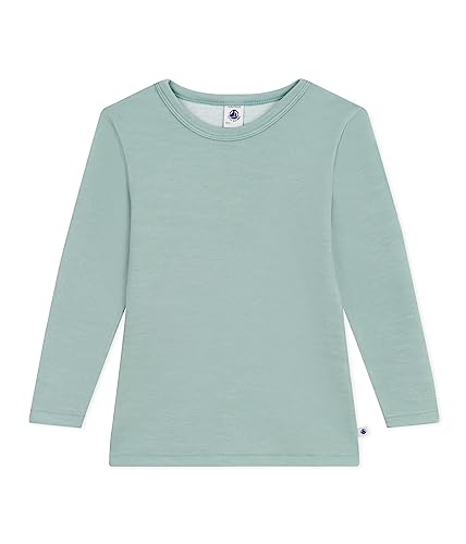 Petit Bateau Unisex-Kinder Langarm-T-Shirt, Grün Paul, 8 Jahre von Petit Bateau