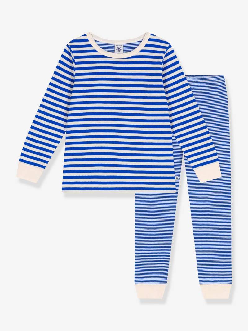 Unisex Kinder Schlafanzug aus dickem Jersey PETIT BATEAU von Petit Bateau