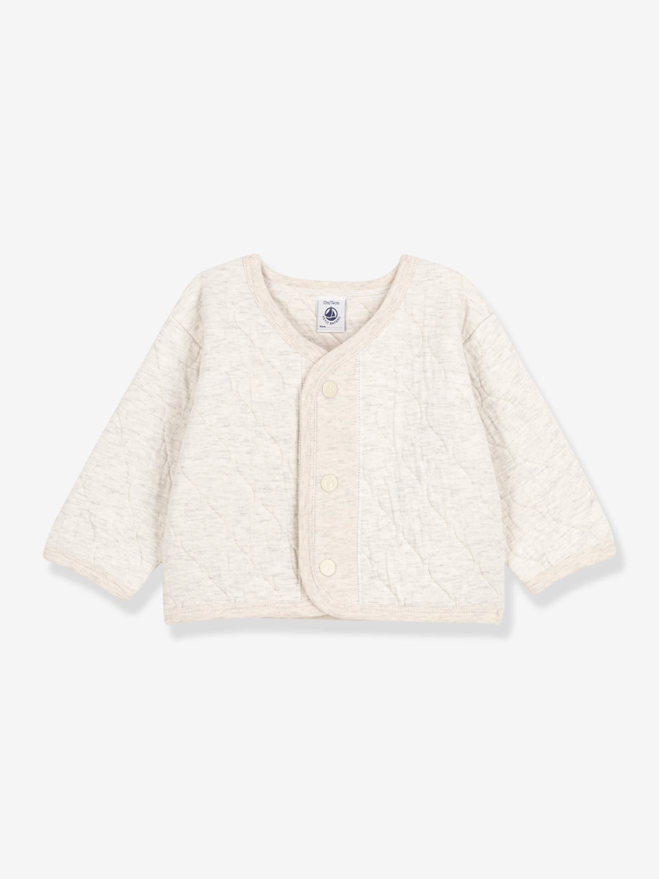 Wattierter Baby Cardigan PETIT BATEAU von Petit Bateau