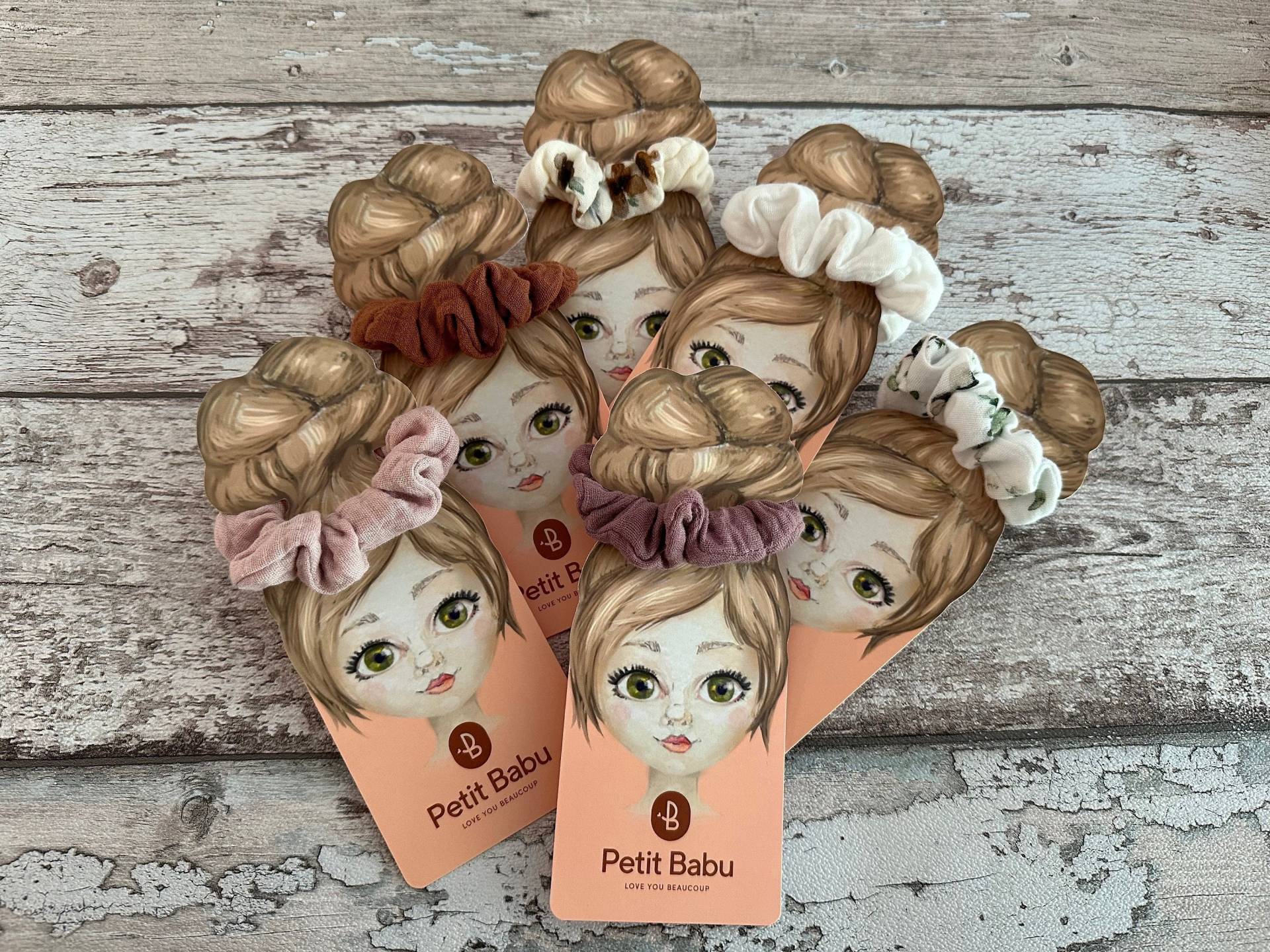 Musselin Scrunchie, Haargummi, Haaraccessoire, Haarband Für Kinder von PetitBabu