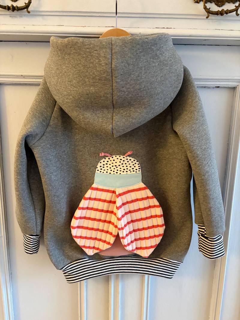 Hoodie Kinder/ Kinder/Pullover Käfer/ Winter Handmade Hoodie/ Mädchen von PetitNain