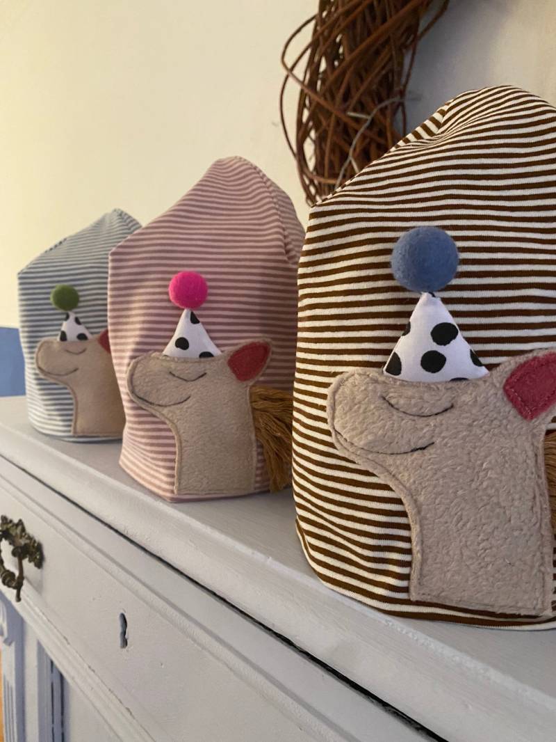 Jersey Mütze Baby | Beanie Kinder Handmade Übergangsmütze Frühling Herbst Aus Stoff Mädchen Junge" von PetitNain