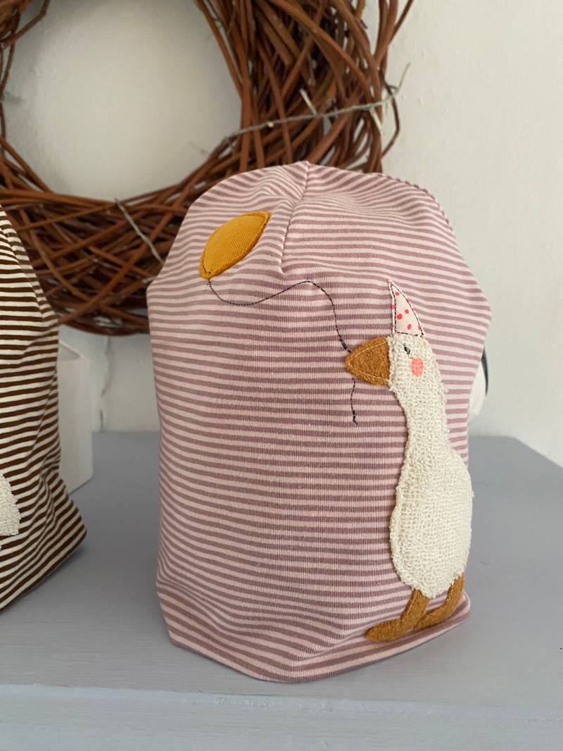 Jersey Mütze Baby | Beanie Kinder Handmade Übergangsmütze Frühling Herbst Aus Stoff Mädchen Junge" von PetitNain