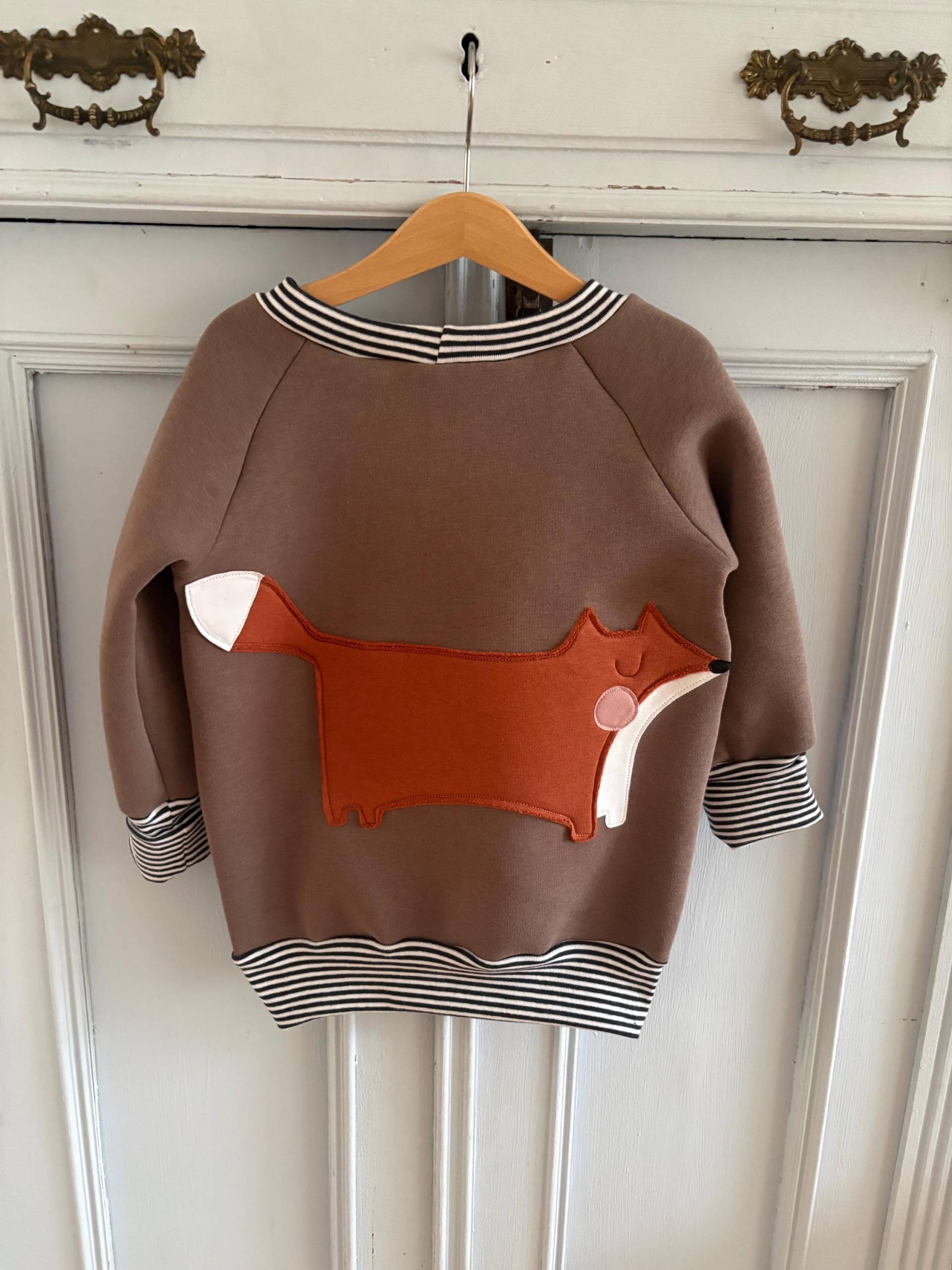 Pullover Fuchs/Handmade Pullover/ Unisex/ Gedchenk Kinder Unisex von PetitNain