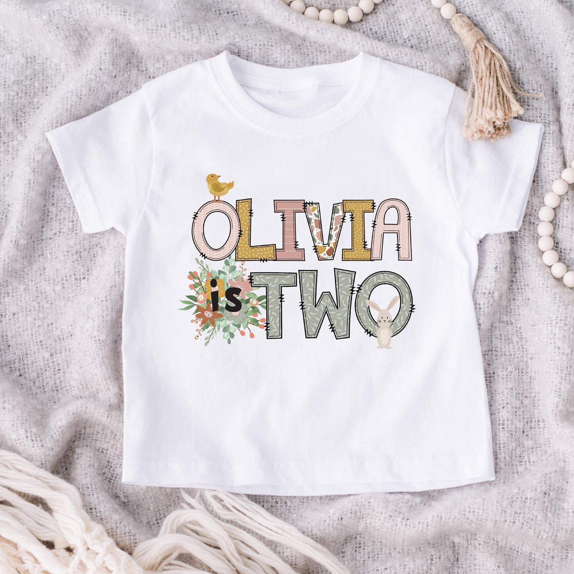 Zwei Jahre Altes Geburtstags-Shirt - 2 Geburtstags-Outfit Für Mädchen Oder Jungen Zwei Jahre Altes Geburtstags-Shirt - 2 Geburtstags-Outfit Für Mädchen Oder Jungen von PetitRueDesigns