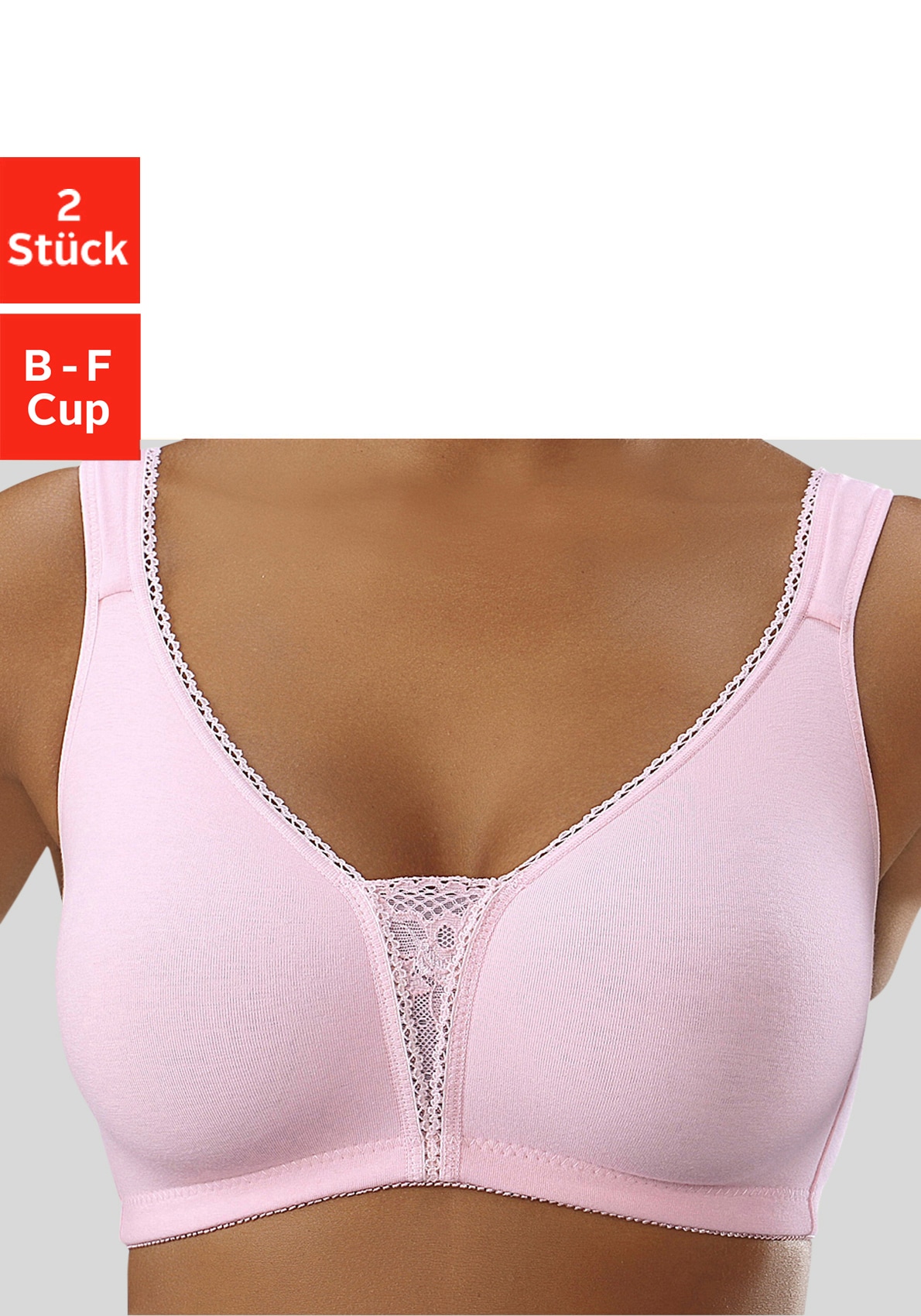 petite fleur Soft-BH, (Packung, 2 Stück) von Petite Fleur