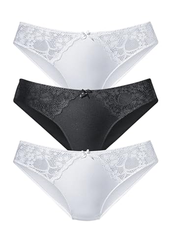 Petite Fleur Damen Slip (3 Stück) von PETITE FLEUR