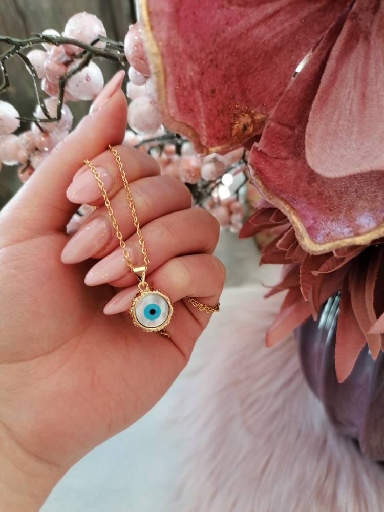 Böser Blick Halsketten, Nazar Halskette, Schutz Amulett Böser Blick Halsketten, Nazar Halskette, Schutz Amulett von PetiteBeauteshop