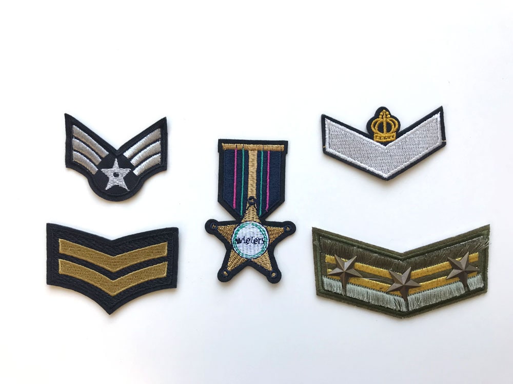 Verschiedene Militär Applikationen, Patch Zum Aufbügeln | Patch 1 von PetiteCocoCrafts