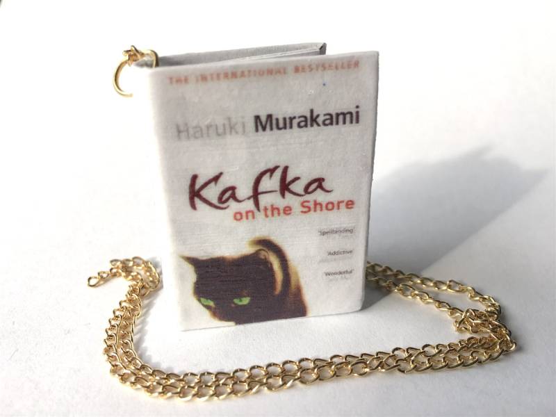 Miniatur Kafka Am Ufer Halskette/Schlüsselanhänger von PetitePages