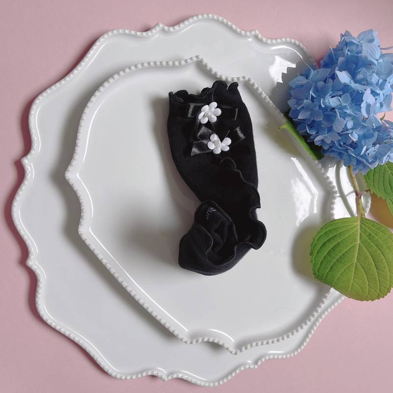 Inta Flower Kniestrümpfe von PetitejuLiaBoutique