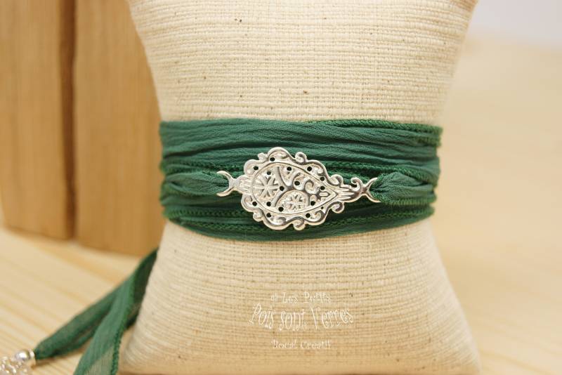 Schaltmonat Kaschmir Filigran 925 Silber Armband Schaltmonat Kaschmir Filigran 925 Silber Armband von PetitsPoisSontVerres