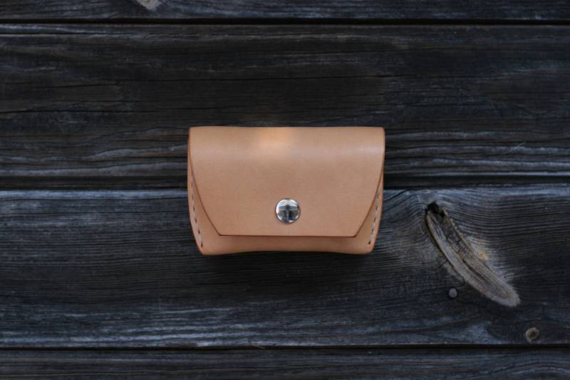 Klapp-Sonnenbrillen Etui Ordner Halter Für Ray Ban Und Persol -Tan von PetkoLeathers