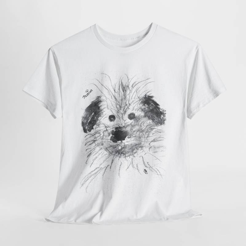 T-Shirt Mit Druck Von Einem Meiner Aquarell Zeichnungen von PetpassionDE