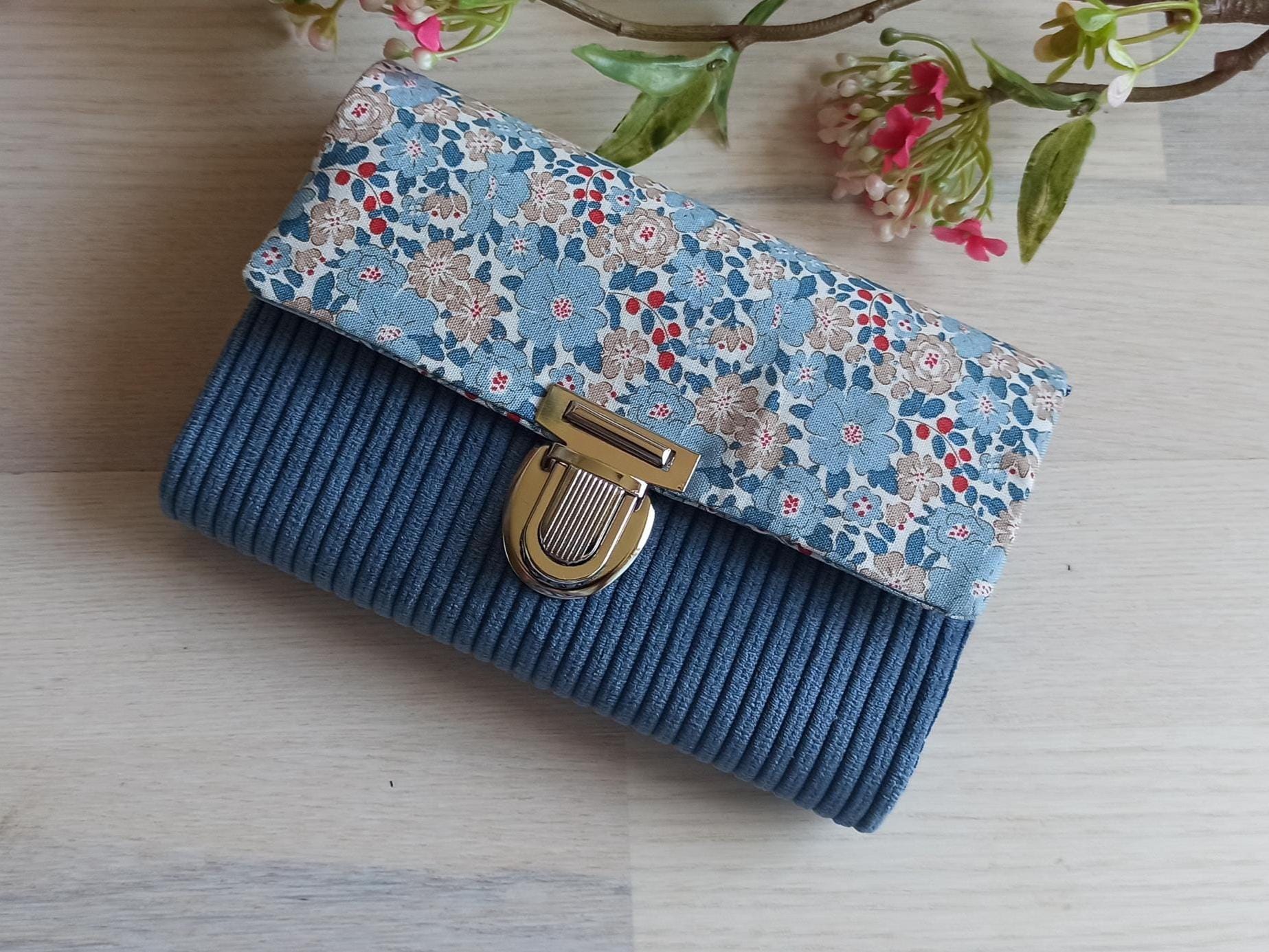 Geldbörse/Portemonnaie Für Damen Mit Cordstoff von PetraHandmadeLaden