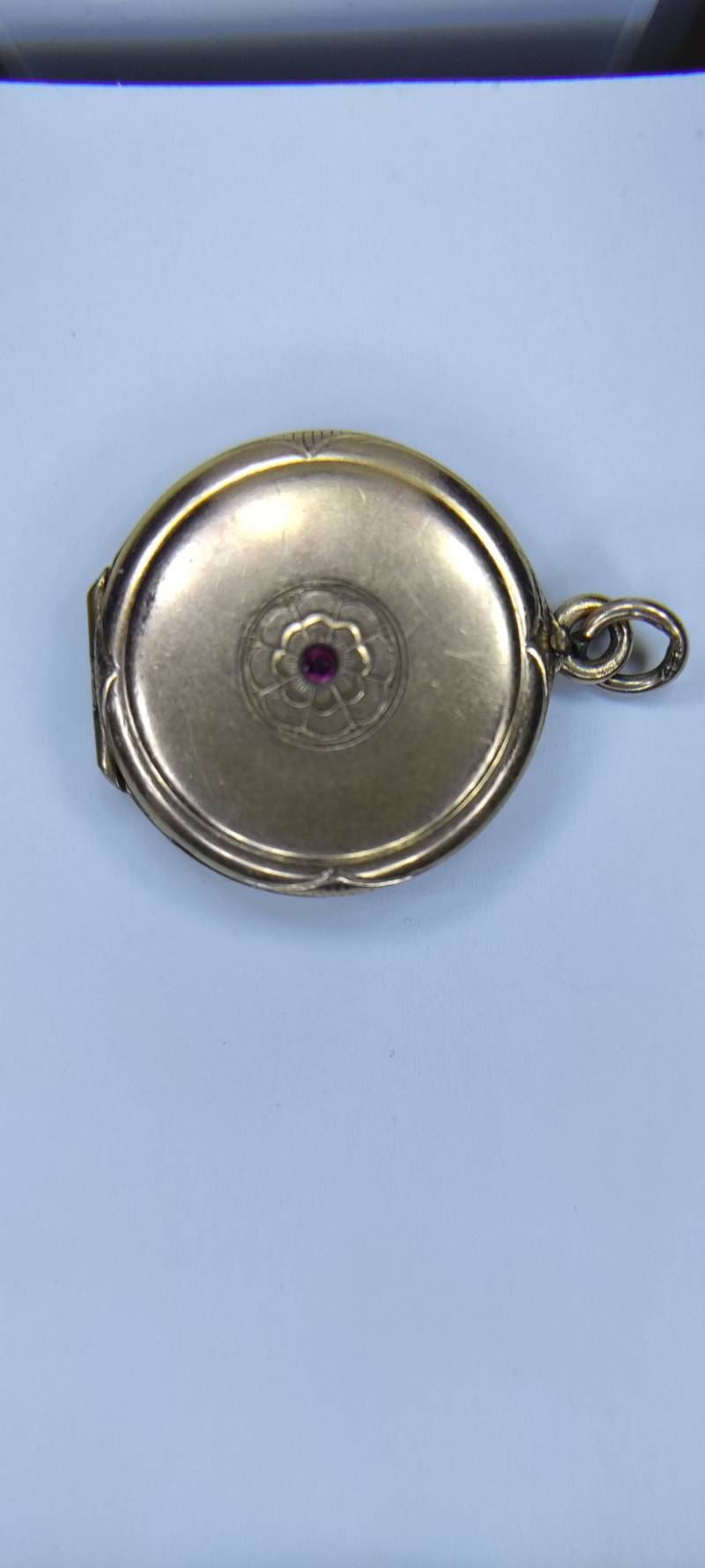 Amulett in Double Gold Jugendstil Ohne Punzierung Sowie Manschetten Knöpfe | Double Gold von PetrasKraeuterShop